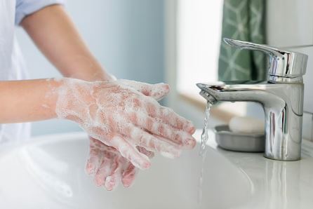 tata cara cuci tangan ala WHO