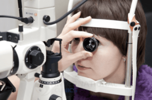 oftalmoskopi slit lamp