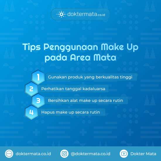 Tips Penggunaan Make Up Pada Area Mata