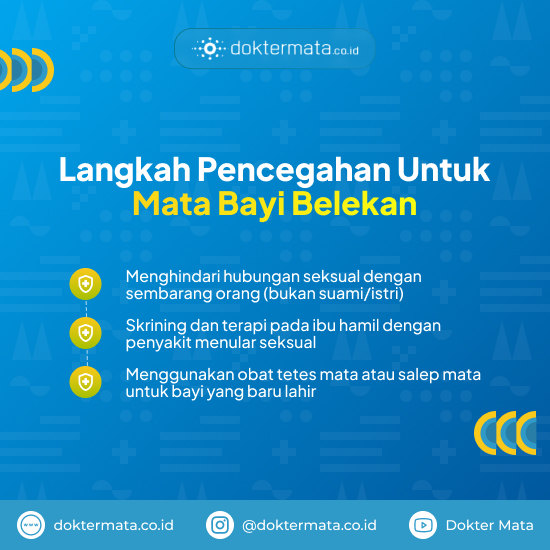 Langkah Pencegahan Untuk Mata Bayi Belekan