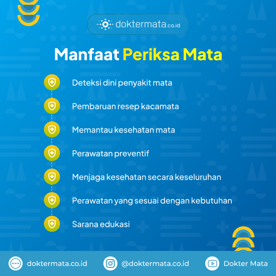 Manfaat Periksa Mata