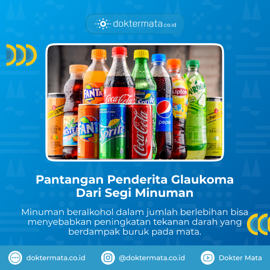 Pantangan Penderita Glaukoma Dari Segi Minuman