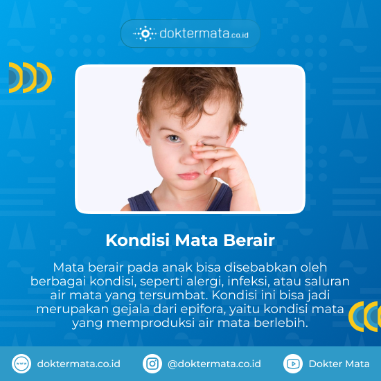 Pengertian Mata Berair Pada Anak