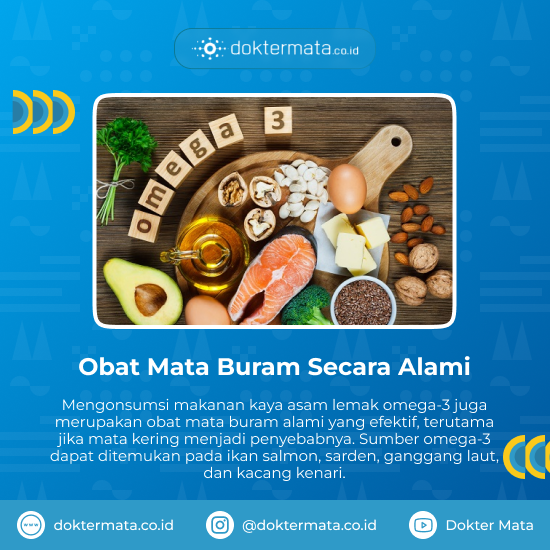 Obat Mata Buram Secara Alami