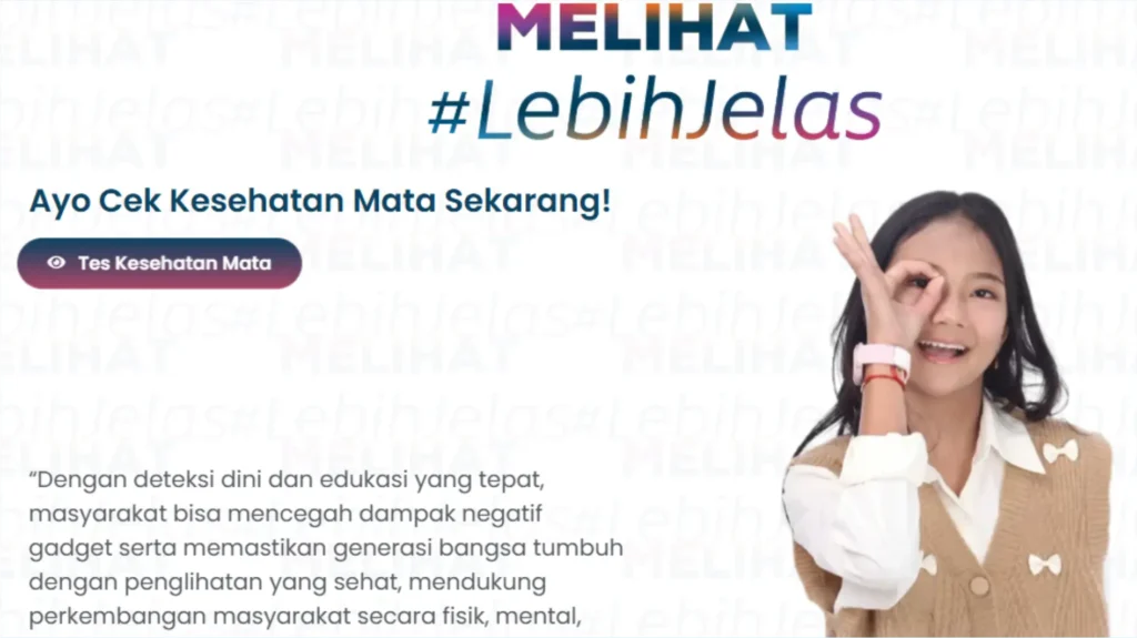 Tes mata online