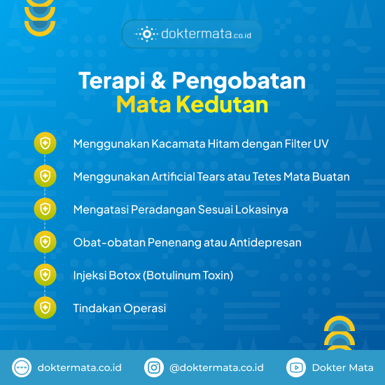 Terapi dan Pengobatan Mata Kedutan