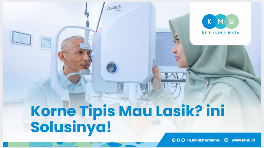 Kornea tipis mau lasik