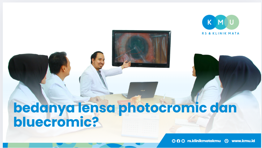 bedanya lensa Photocromic dan Bluecromic