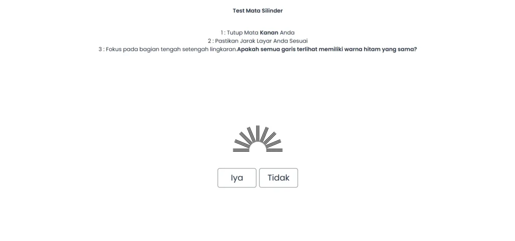Tes Mata Silinder