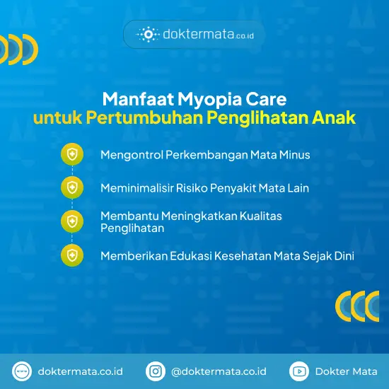 Manfaat Myopia Care untuk Pertumbuhan Penglihatan Anak