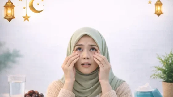 Mata Kering Saat Puasa