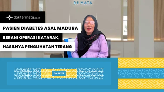 Pasien Diabetes Asal Madura Berani Operasi Katarak, Hasilnya Penglihatan Terang