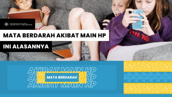 Mata Berdarah Akibat Main HP